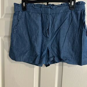 J. Crew Blue Jean Shorts Classic Summer Style